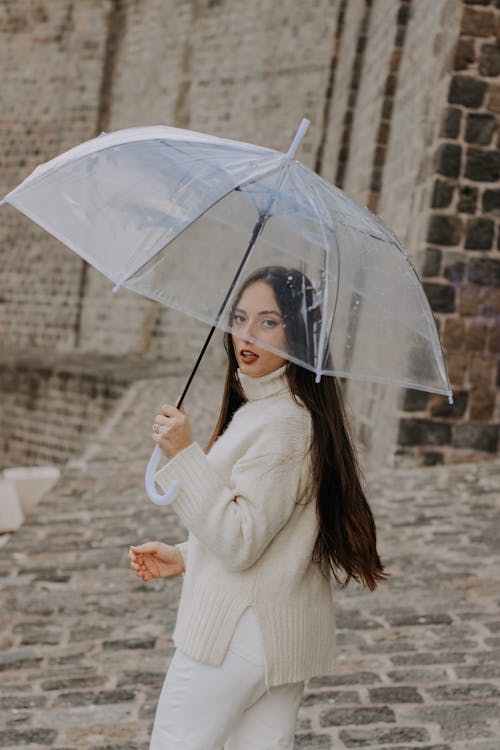 Základová fotografie zdarma na téma deštník, držení, rolák