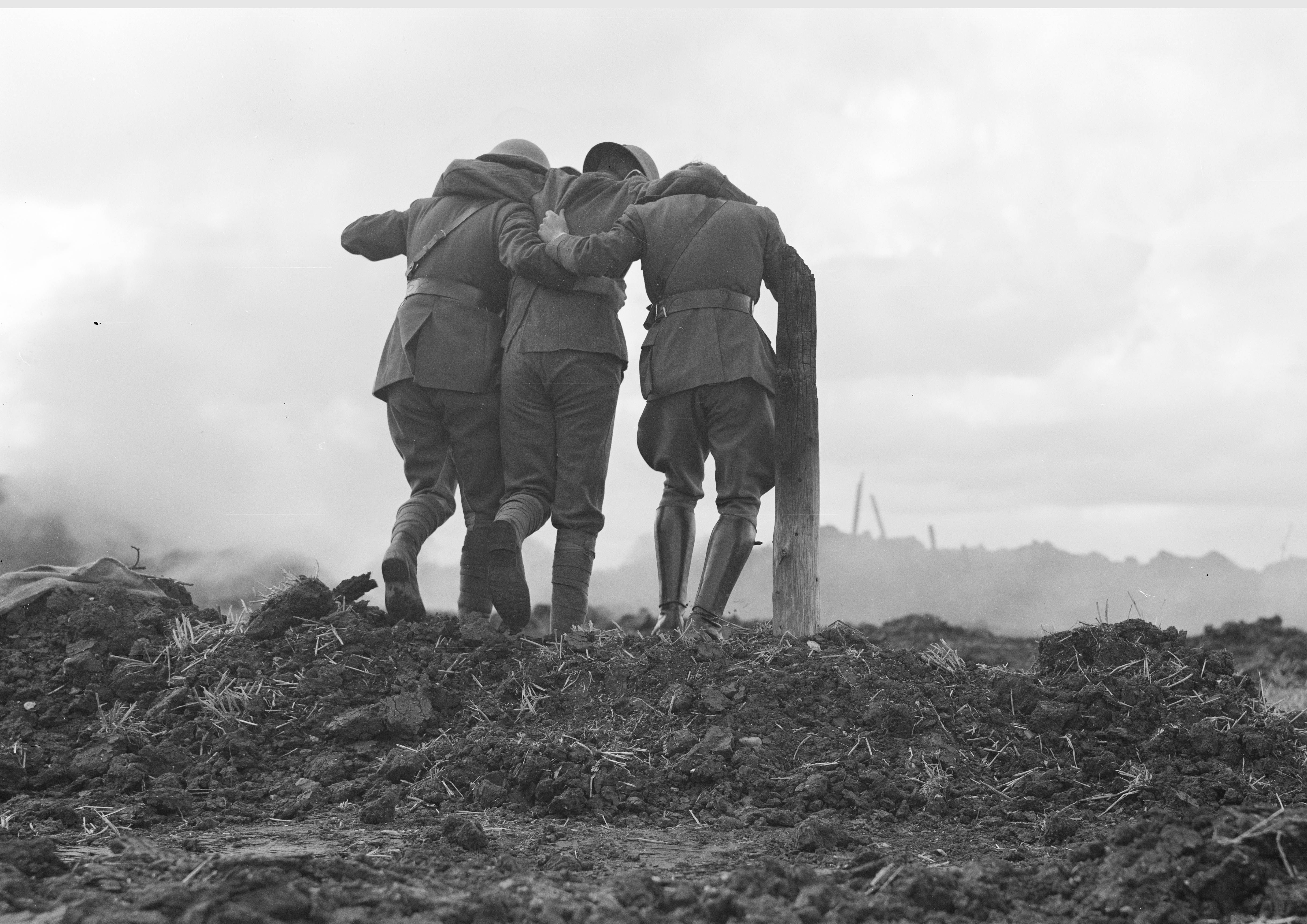 photo-gratuite-de-des-tranch-es-somme-ww1