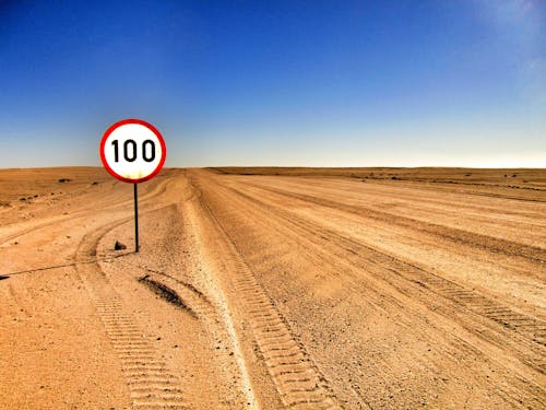 Foto d'estoc gratuïta de carretera, cel, desert