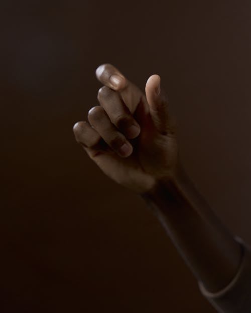 Close Up Shot of a Human Hand