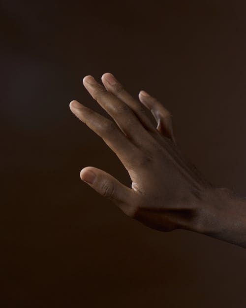 Close Up Shot of a Human Hand