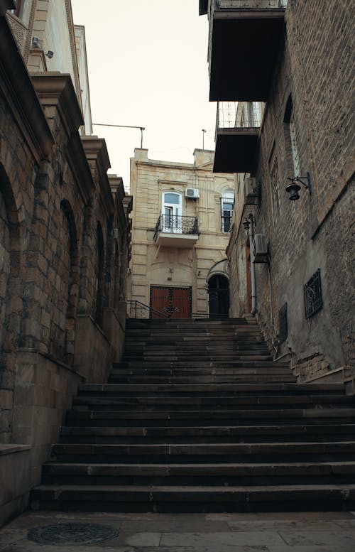 Fotobanka s bezplatnými fotkami na tému azerbajdžan, baku, betónové schody