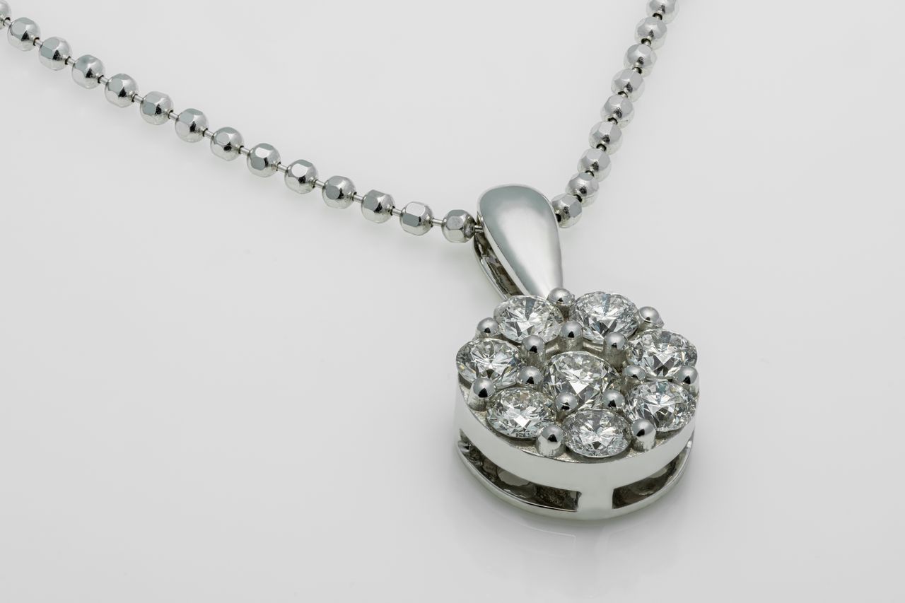 Diamond Cluster Pendant
