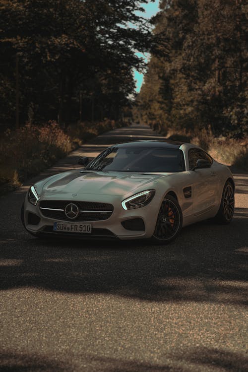 Безкоштовне стокове фото на тему «gt-клас, Mercedes Benz, білий автомобіль»