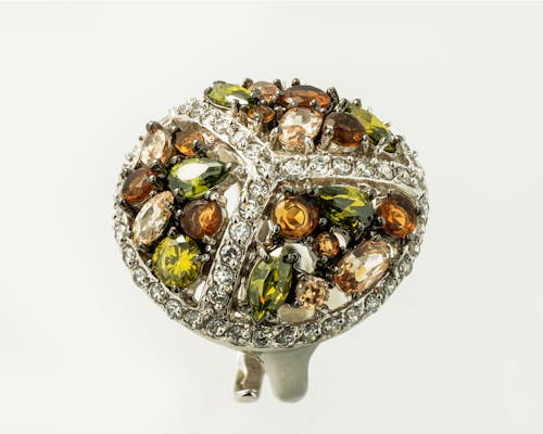 Free Gem Stones on a Jewelry Stock Photo