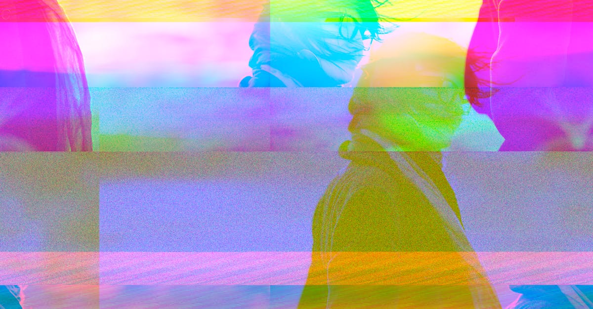 A Distorted Photograph of a Person · Free Stock Photo