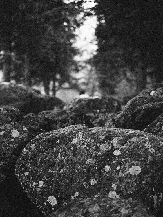 Greyscale Rocks Grayscale Photo of Rocks · Free Stock Photo