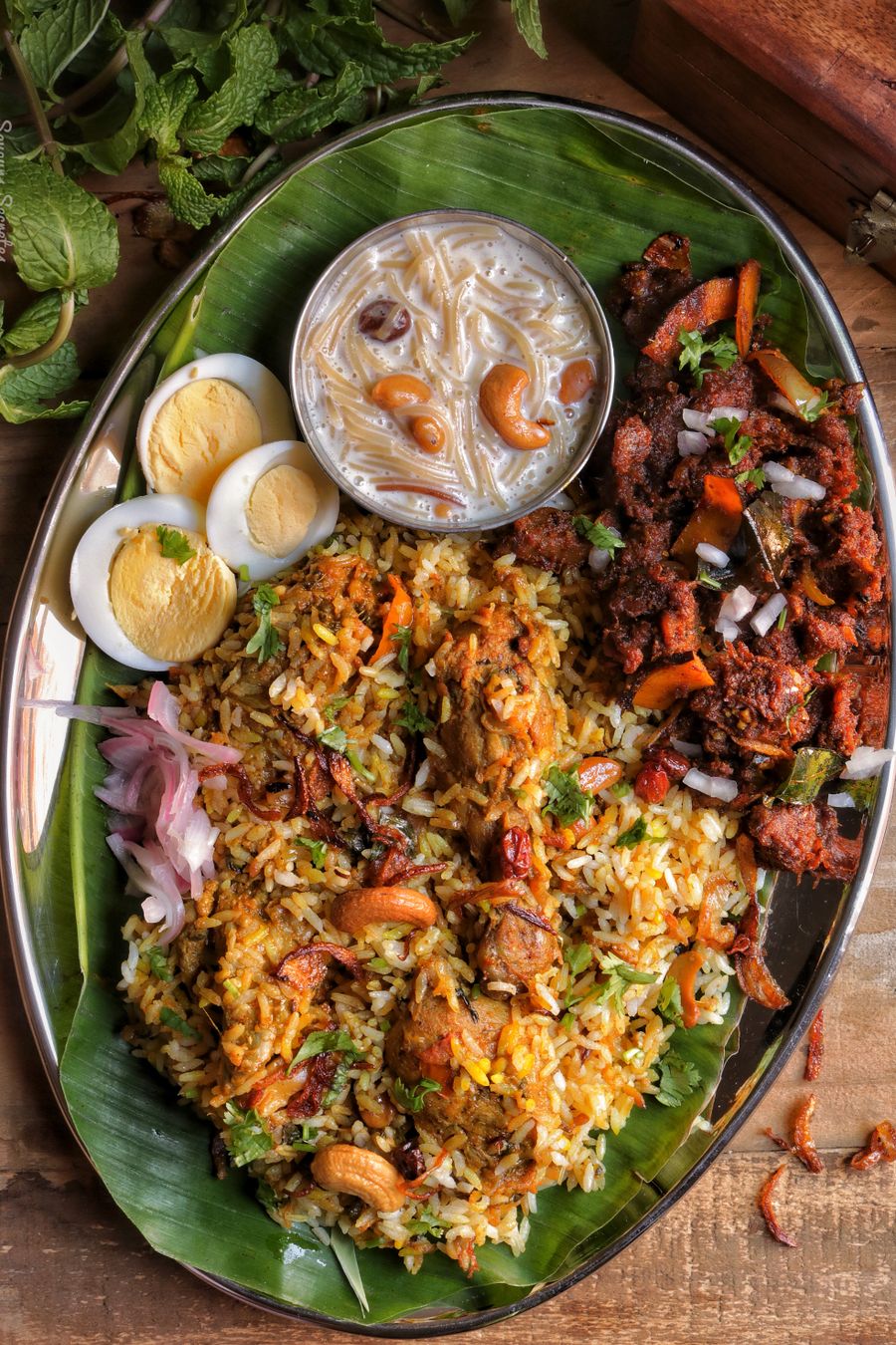 South Indian meal