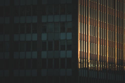 Building in Shadow and Sunlight