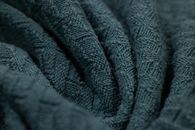 Blue Textile on Blue Denim Textile
