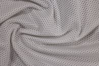 White and Black Polka Dot Textile