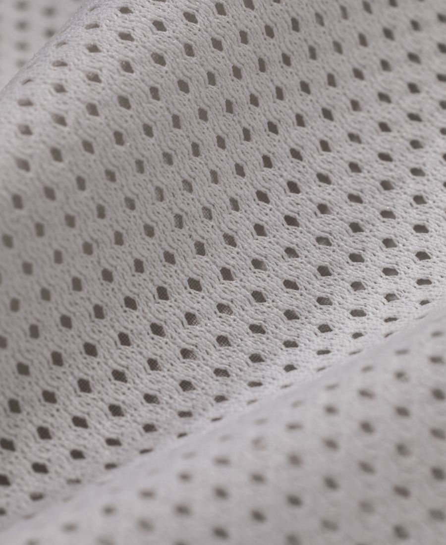 FABRIC macro detail of Purity Sports garment