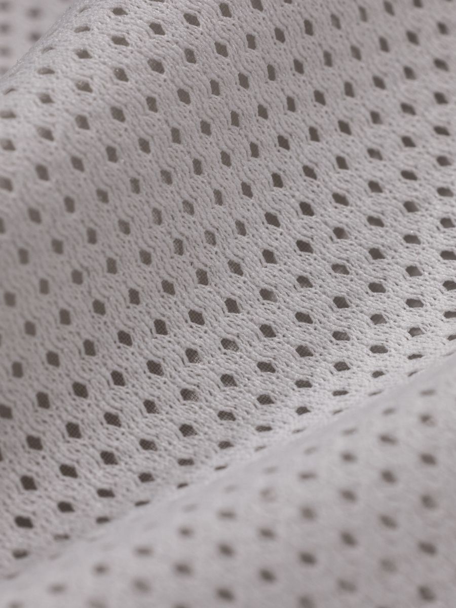 BREATHABLE performance fabric macro photograph