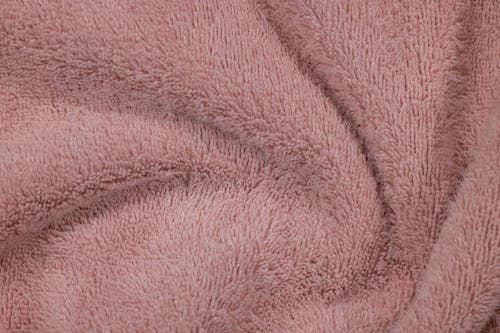 Pink Textile in Close Up Photography