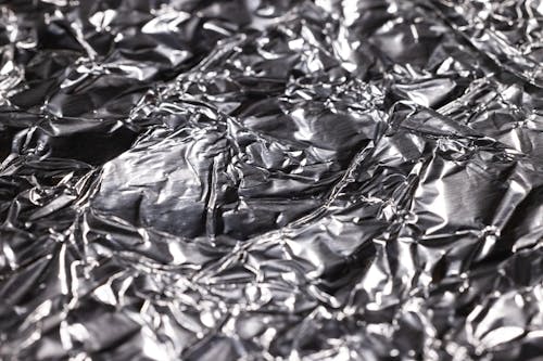Foto profissional grátis de alumínio, amarrotado, amassado