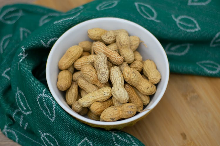 Peanuts On Bowl