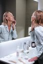 Woman in Bathroom