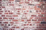 风化红砖墙的纹理细节非常适合用作背景或壁纸