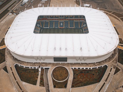 Aerial View of a Rostov Arena