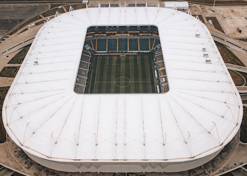 Drone Shot of a Rostov Arena