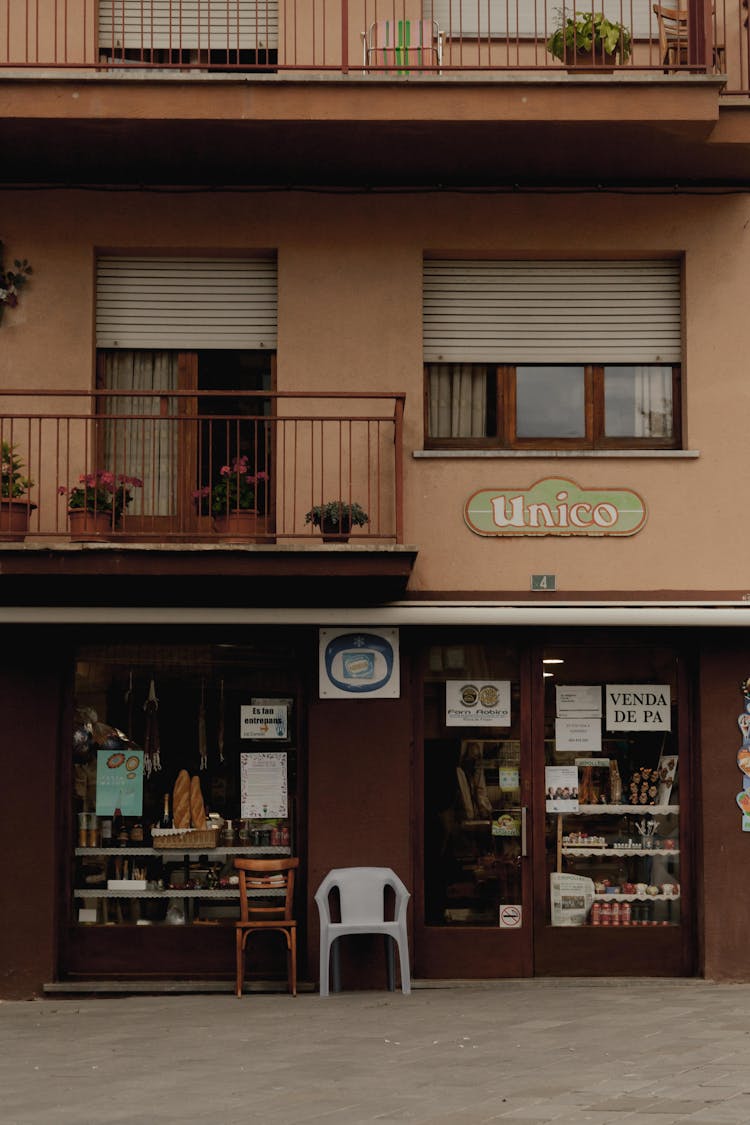 Residential Building With A Shop On The Ground Floor 