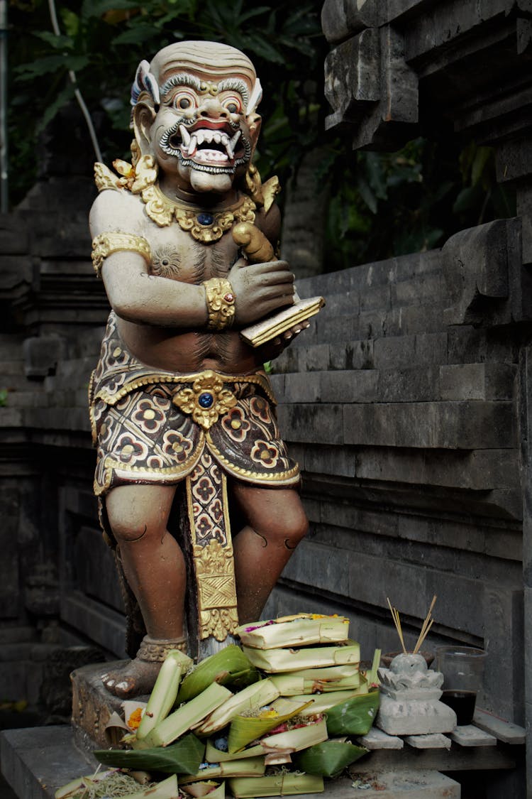 Statue Of Eastern God