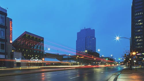 Long-exposure Photography of Highway During Evening