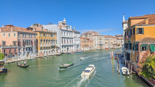 Fotobanka s bezplatnými fotkami na tému Benátky, historická architektúra, historická budova