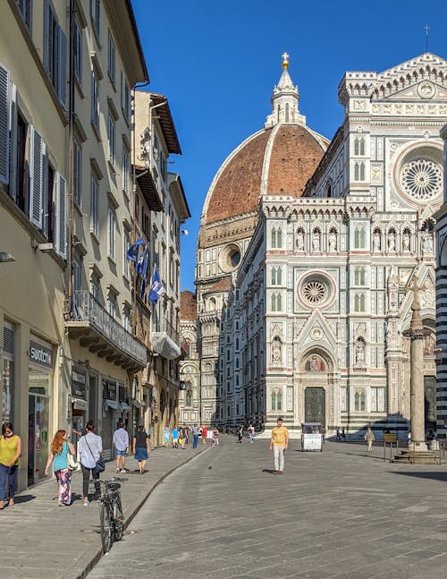 Fotobanka s bezplatnými fotkami na tému florence katedrála, Florencia, historická architektúra