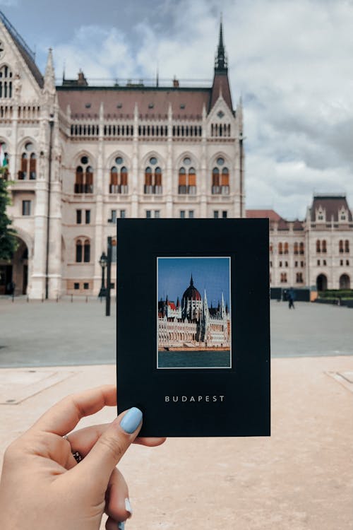Immagine gratuita di Budapest, cartolina, castello