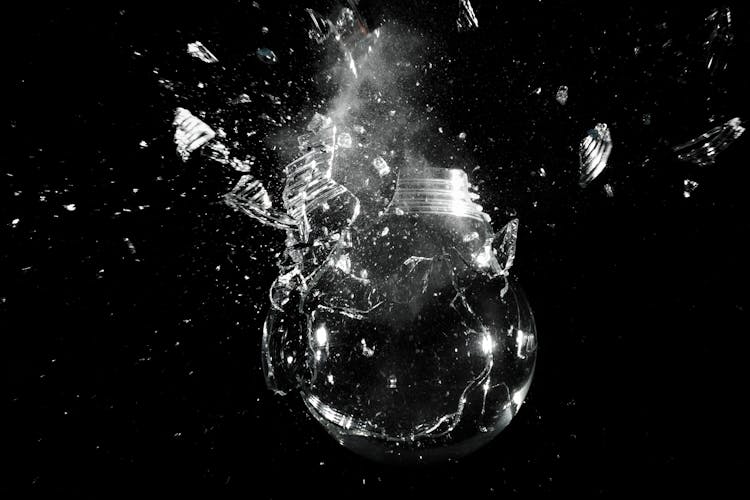 Light Bulb Shattering 