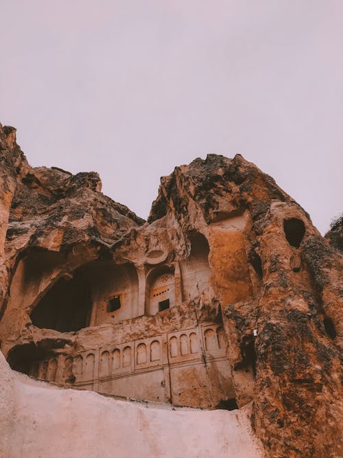 Foto profissional grátis de arenito, capadócia, deserto