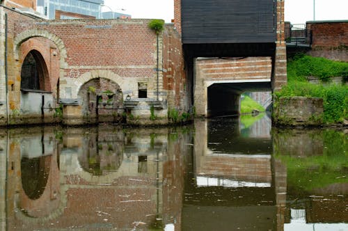 比利時, 河, 镜面反射 的 免费素材图片