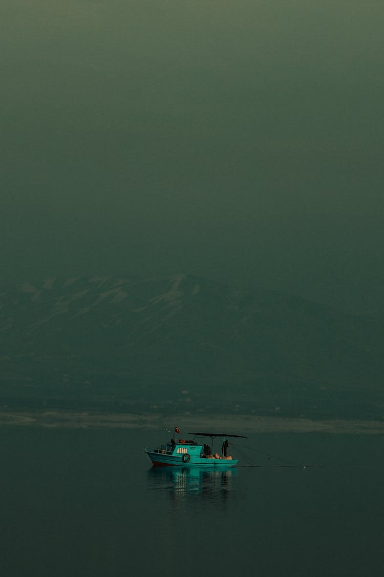 Motorboat Near Coast