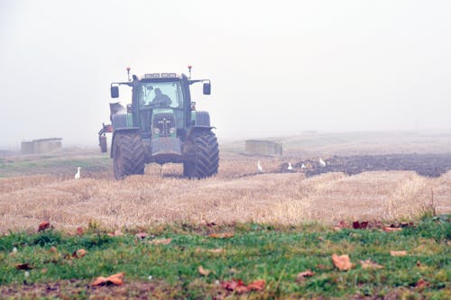拖拉機, 收穫, 田 的 免费素材图片