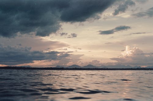 Základová fotografie zdarma na téma bouře, dramatická obloha, moře