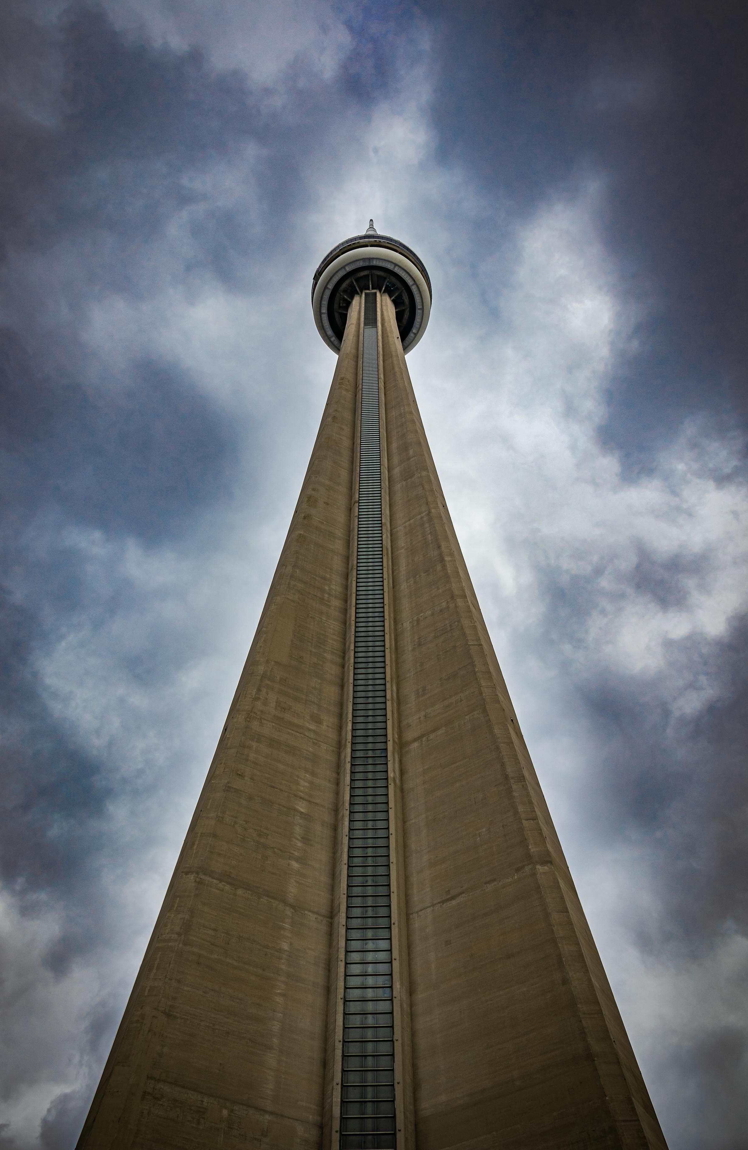 Tower Under Cloudy Sky · Free Stock Photo