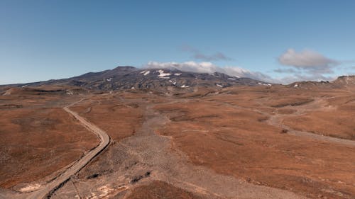 Barren Volcanic Landscape