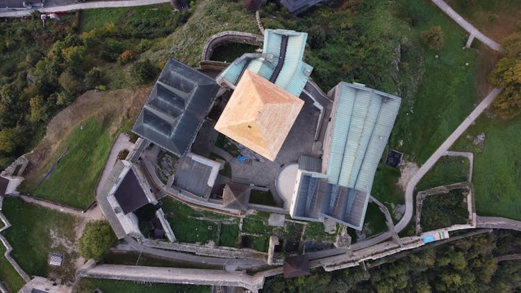 Top View Of House