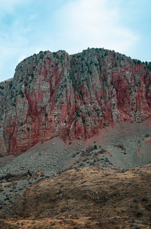 Rock Formations under Cloud