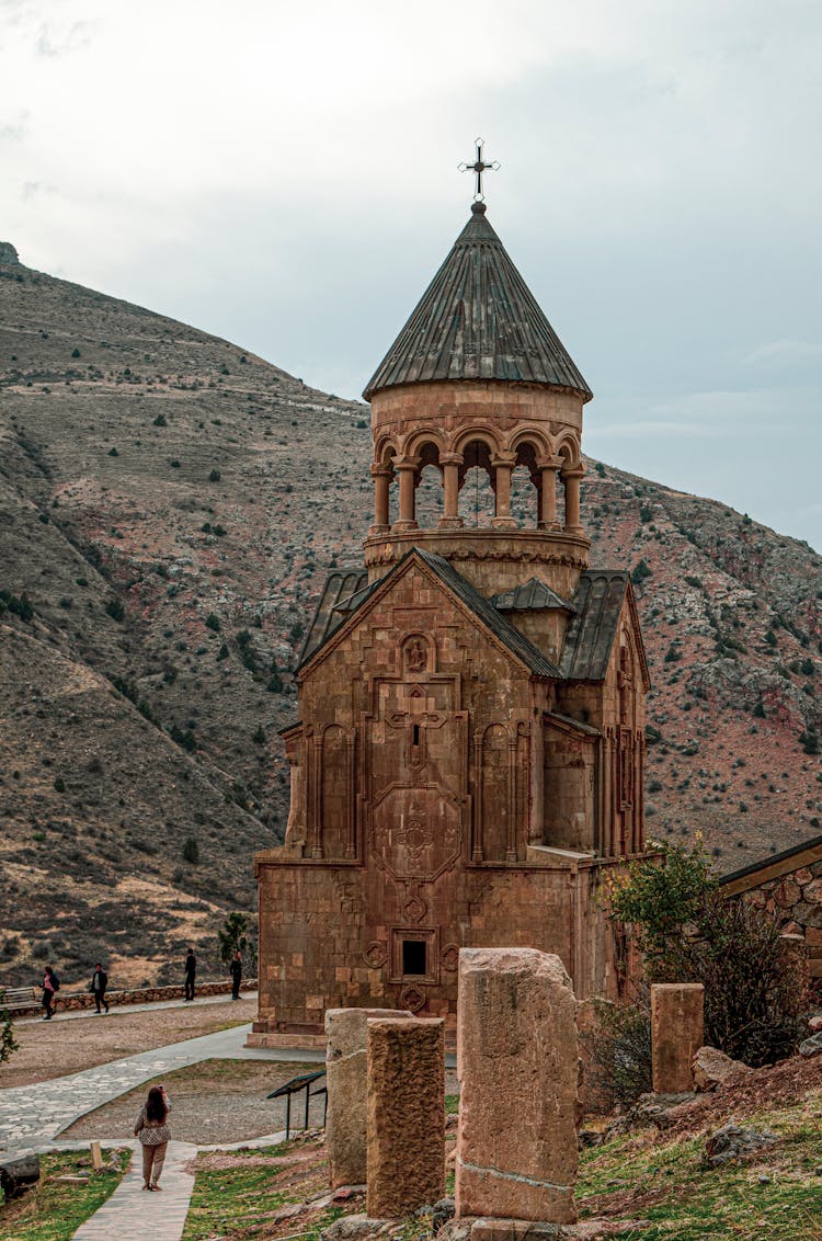 An Old Church In Mountains