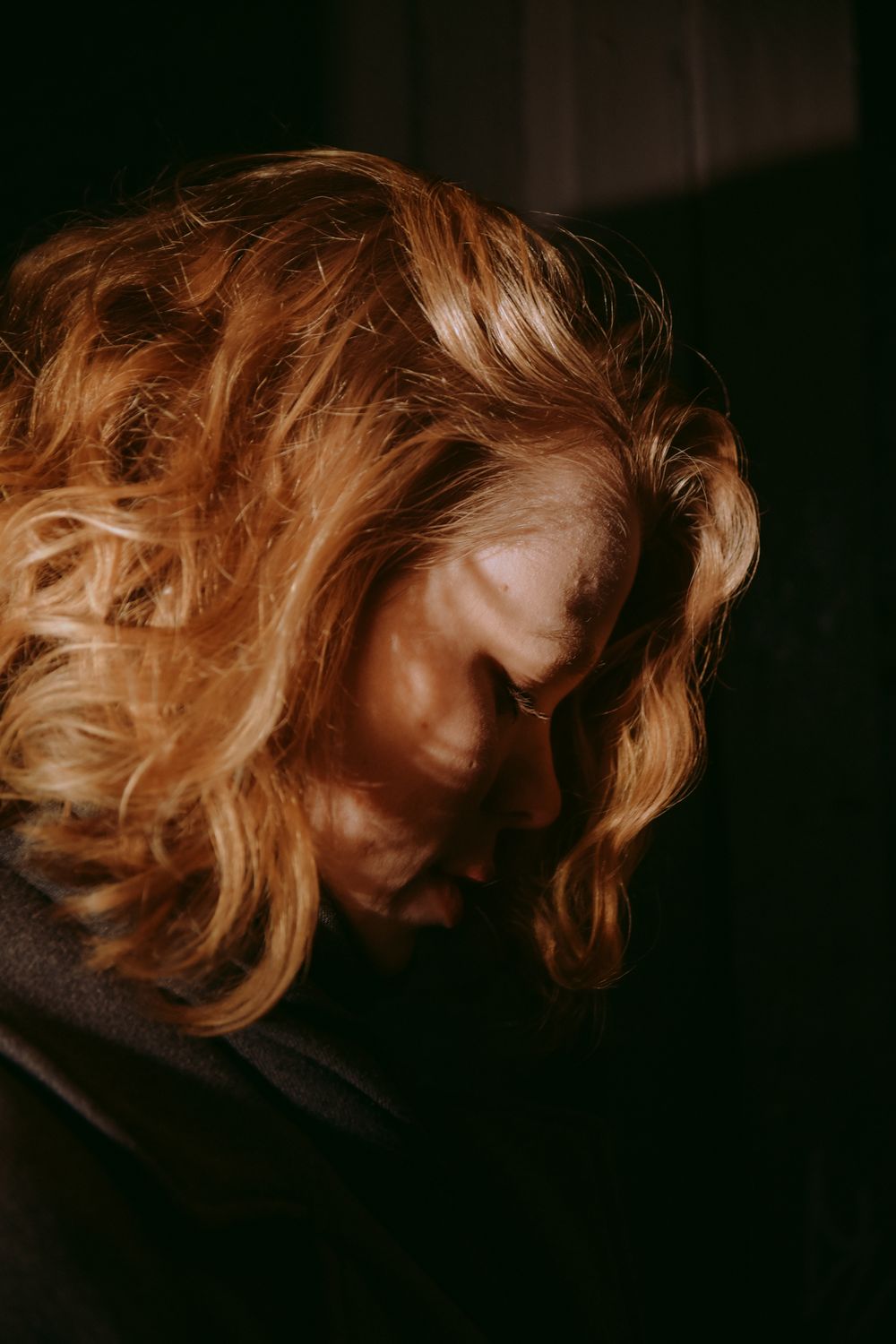Locken und natürliches Licht