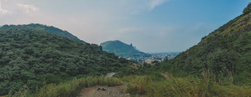 Free stock photo of blue mountains, green mountains, mountain area