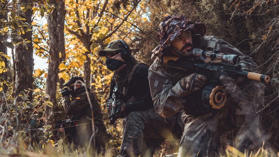 US military soldiers on patrol US military soldiers on patrol