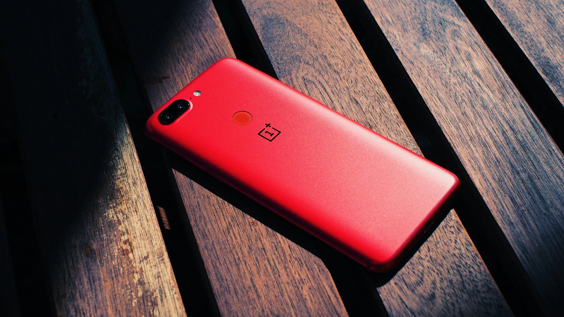 Close-Up Photography of Red Mobile Phone