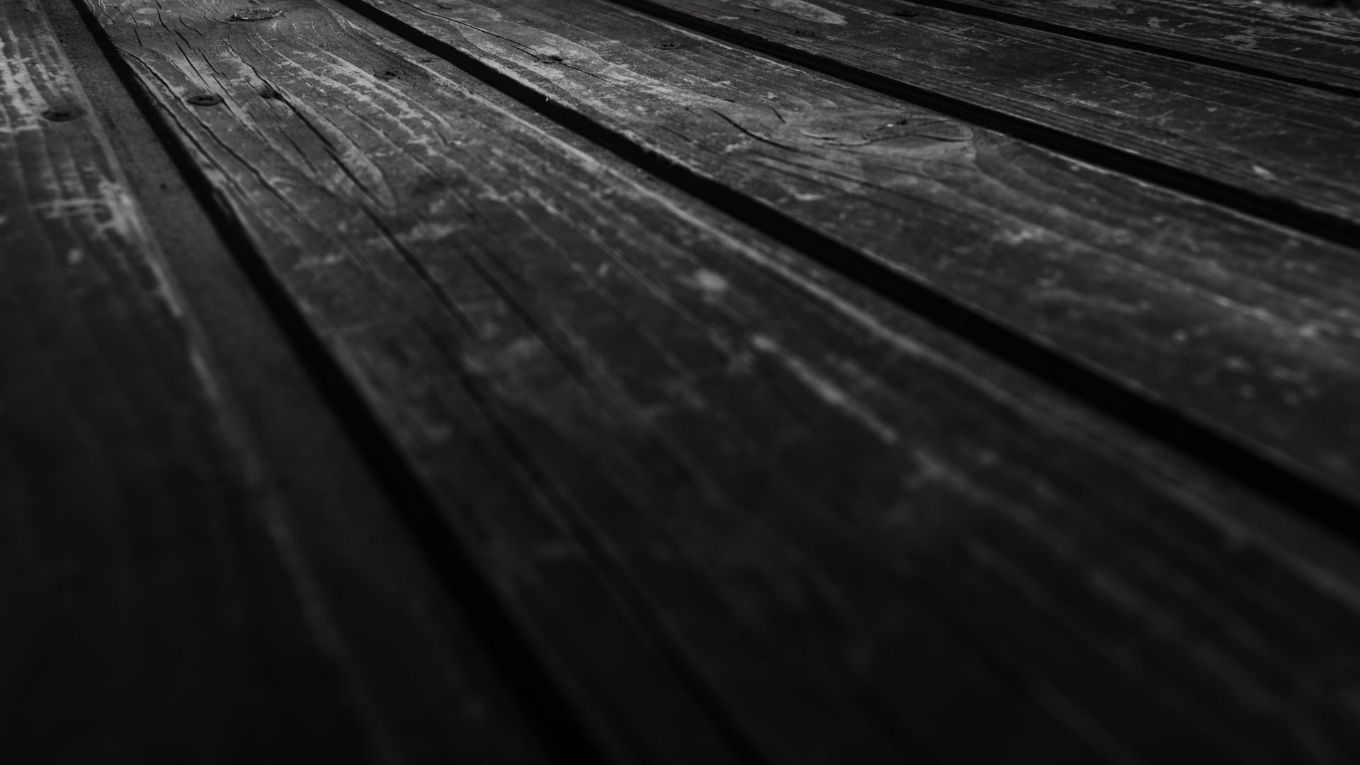 Monochrome Photography of Wooden Planks