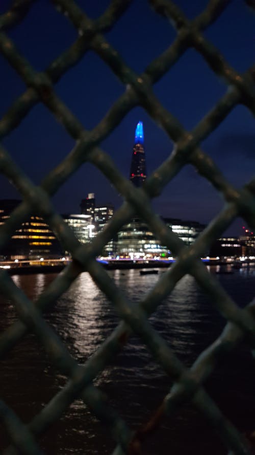 Kostenloses Stock Foto zu dunklen nacht, london, london bridge