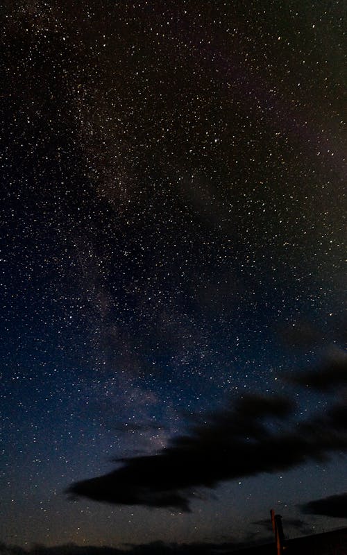 dikey atış, gece, gökyüzü içeren Ücretsiz stok fotoğraf