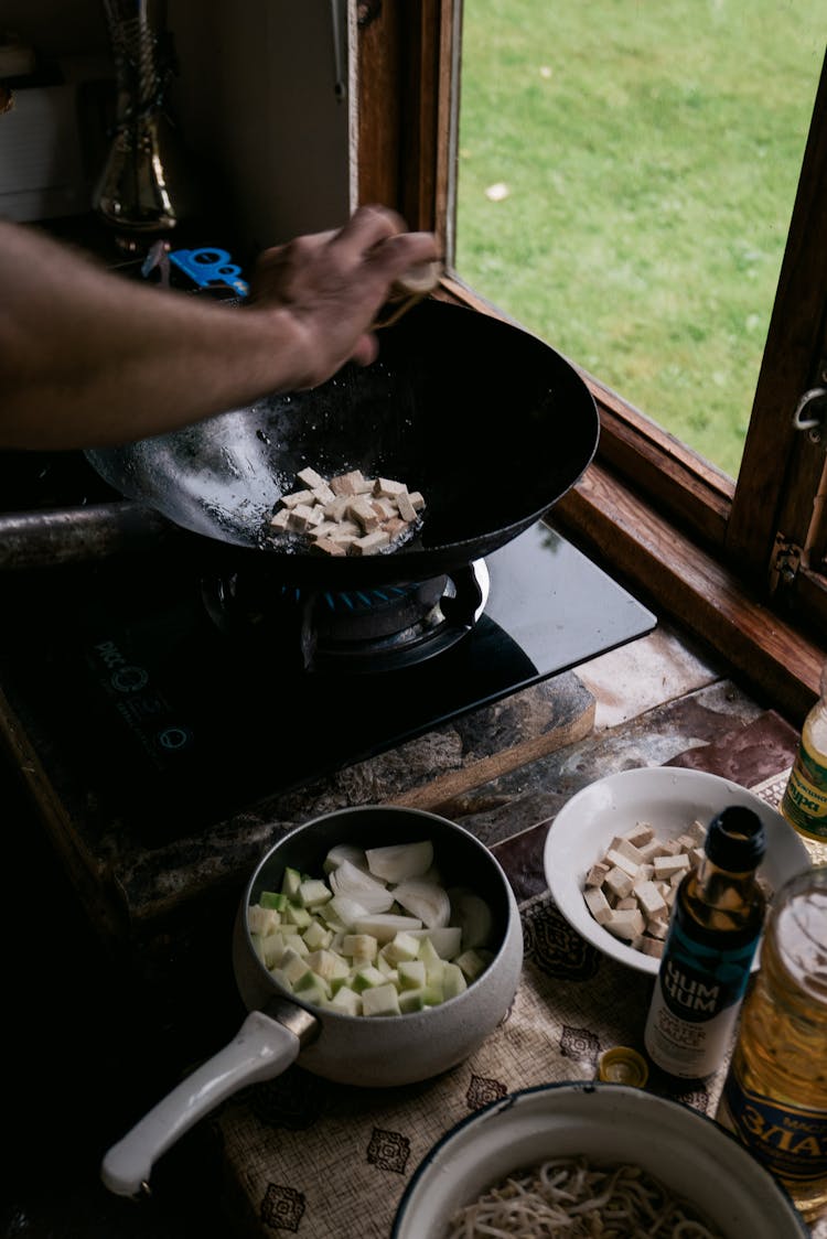 Man Cooking 