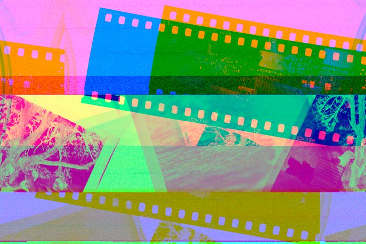 Colorful Film Rolls